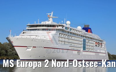 MS Europa 2 Nord-Ostsee-Kanal Passage 01.10.2017 MS Europa 2 Nord-Ostsee-Kanal Passage 01.10.2017