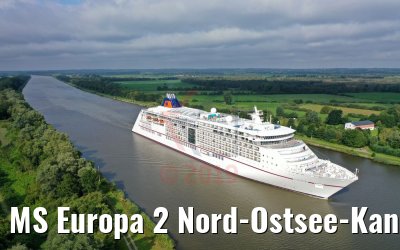 MS Europa 2 Nord-Ostsee-Kanal Passage 20.08.2019 MS Europa 2 Nord-Ostsee-Kanal Passage 20.08.2019