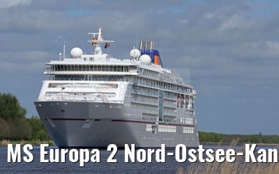 MS Europa 2 Nord-Ostsee-Kanal Passage 07. Mai 2015 MS Europa 2 Nord-Ostsee-Kanal Passage 07. Mai 2015