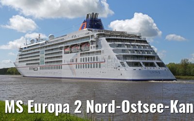MS Europa 2 Nord-Ostsee-Kanal Passage 07. Mai 2015 MS Europa 2 Nord-Ostsee-Kanal Passage 07. Mai 2015
