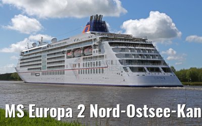 MS Europa 2 Nord-Ostsee-Kanal Passage 07. Mai 2015 MS Europa 2 Nord-Ostsee-Kanal Passage 07. Mai 2015