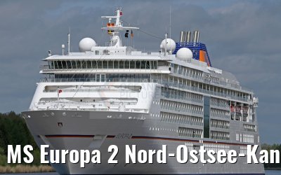 MS Europa 2 Nord-Ostsee-Kanal Passage 07. Mai 2015 MS Europa 2 Nord-Ostsee-Kanal Passage 07. Mai 2015