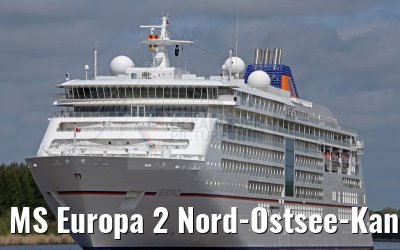 MS Europa 2 Nord-Ostsee-Kanal Passage 07. Mai 2015 MS Europa 2 Nord-Ostsee-Kanal Passage 07. Mai 2015