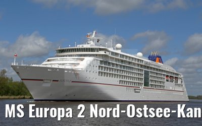 MS Europa 2 Nord-Ostsee-Kanal Passage 07. Mai 2015 MS Europa 2 Nord-Ostsee-Kanal Passage 07. Mai 2015