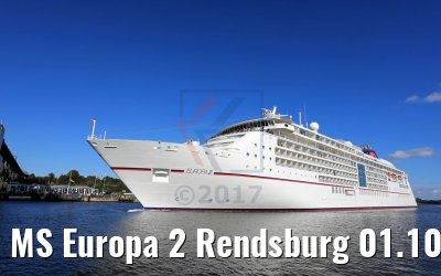 MS Europa 2 Rendsburg 01.10.2017 MS Europa 2 Rendsburg 01.10.2017