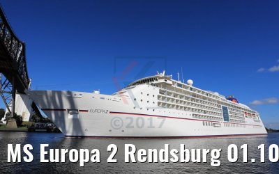 MS Europa 2 Rendsburg 01.10.2017 MS Europa 2 Rendsburg 01.10.2017