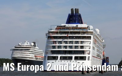 MS Europa 2 und Prinsendam am 18.08.2018 im NOK MS Europa 2 und Prinsendam am 18.08.2018 im NOK