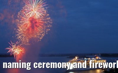 naming ceremony and fireworks MS Europa 2, 10. May 2013 in Hamburg-Blankenese naming ceremony and fireworks MS Europa 2, 10. May 2013 in Hamburg-Blankenese