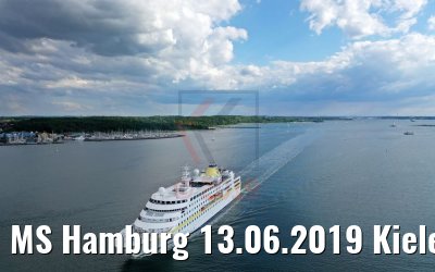 MS Hamburg 13.06.2019 Kieler Foerde vor Laboe MS Hamburg 13.06.2019 Kieler Foerde vor Laboe