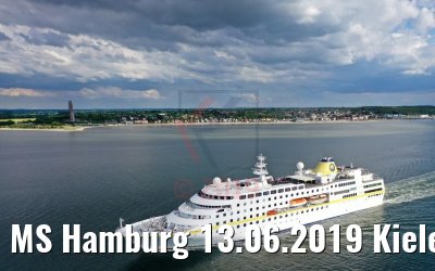 MS Hamburg 13.06.2019 Kieler Foerde vor Laboe MS Hamburg 13.06.2019 Kieler Foerde vor Laboe