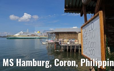 MS Hamburg, Coron, Philippinen, 15.02.2016 MS Hamburg, Coron, Philippinen, 15.02.2016