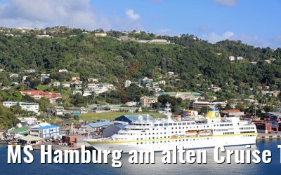 MS Hamburg am alten Cruise Terminal in Grenada 12.02.2018 MS Hamburg am alten Cruise Terminal in Grenada 12.02.2018