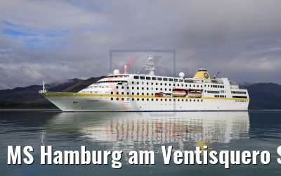 MS Hamburg am Ventisquero Skua Gletscher 05.02.2020 MS Hamburg am Ventisquero Skua Gletscher 05.02.2020