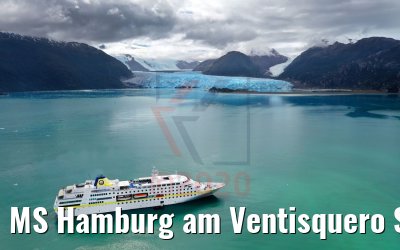 MS Hamburg am Ventisquero Skua Gletscher, Patagonien, Chile 05.02.2020 MS Hamburg am Ventisquero Skua Gletscher, Patagonien, Chile 05.02.2020