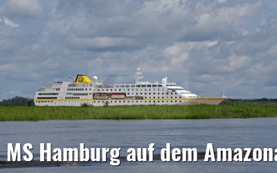 MS Hamburg auf dem Amazonas bei Anori 12.01.2015 MS Hamburg auf dem Amazonas bei Anori 12.01.2015