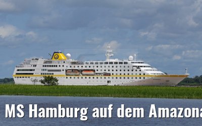 MS Hamburg auf dem Amazonas bei Anori 12.01.2015 MS Hamburg auf dem Amazonas bei Anori 12.01.2015