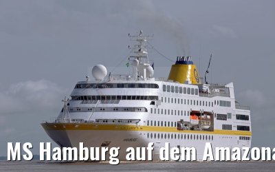 MS Hamburg auf dem Amazonas in Fahrt 11.01.2015 MS Hamburg auf dem Amazonas in Fahrt 11.01.2015