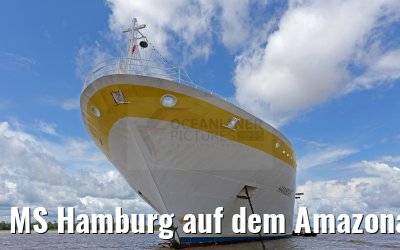 MS Hamburg auf dem Amazonas vor Anori auf Reede 12.01.2015 MS Hamburg auf dem Amazonas vor Anori auf Reede 12.01.2015