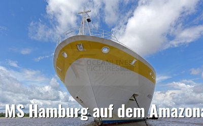 MS Hamburg auf dem Amazonas vor Anori auf Reede 12.01.2015 MS Hamburg auf dem Amazonas vor Anori auf Reede 12.01.2015