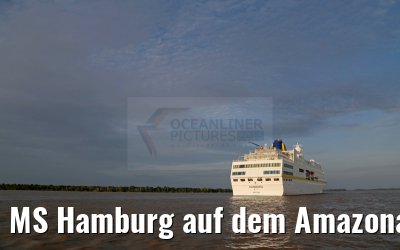 MS Hamburg auf dem Amazonas vor Cuxiu Muni 04.01.2015 MS Hamburg auf dem Amazonas vor Cuxiu Muni 04.01.2015
