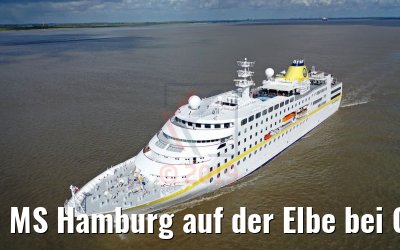 MS Hamburg auf der Elbe bei Glückstadt 07.05.2019 MS Hamburg auf der Elbe bei Glückstadt 07.05.2019