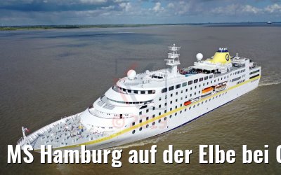 MS Hamburg auf der Elbe bei Glückstadt 07.05.2019 MS Hamburg auf der Elbe bei Glückstadt 07.05.2019