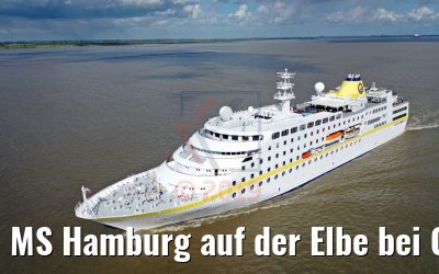 MS Hamburg auf der Elbe bei Glückstadt 07.05.2019 MS Hamburg auf der Elbe bei Glückstadt 07.05.2019