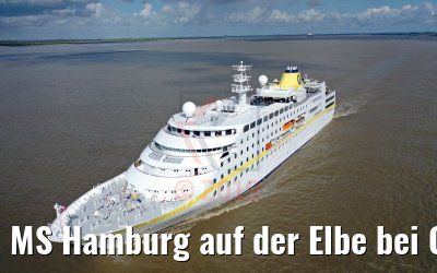 MS Hamburg auf der Elbe bei Glückstadt 07.05.2019 MS Hamburg auf der Elbe bei Glückstadt 07.05.2019