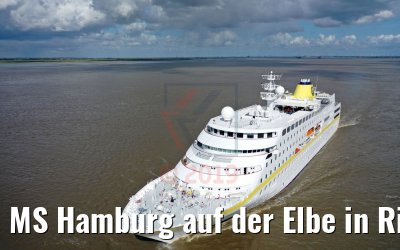 MS Hamburg auf der Elbe in Richtung Hamburg 07.05.2019 MS Hamburg auf der Elbe in Richtung Hamburg 07.05.2019