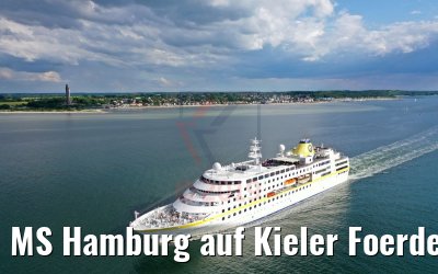 MS Hamburg auf Kieler Foerde vor Laboe 13.06.2019 MS Hamburg auf Kieler Foerde vor Laboe 13.06.2019