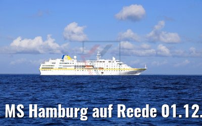 MS Hamburg auf Reede 01.12.2017 MS Hamburg auf Reede 01.12.2017