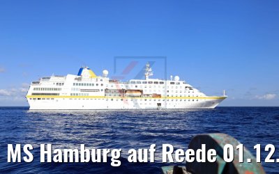MS Hamburg auf Reede 01.12.2017 MS Hamburg auf Reede 01.12.2017