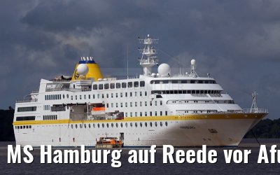 MS Hamburg auf Reede vor Afua am Amazonas Delta 17.01.2015 MS Hamburg auf Reede vor Afua am Amazonas Delta 17.01.2015