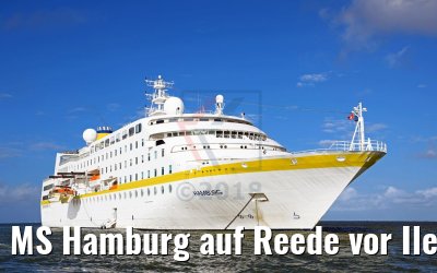 MS Hamburg auf Reede vor Ile Royale 07.02.2018 MS Hamburg auf Reede vor Ile Royale 07.02.2018