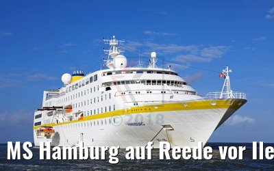 MS Hamburg auf Reede vor Ile Royale 07.02.2018 MS Hamburg auf Reede vor Ile Royale 07.02.2018