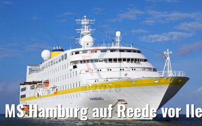MS Hamburg auf Reede vor Ile Royale 07.02.2018 MS Hamburg auf Reede vor Ile Royale 07.02.2018