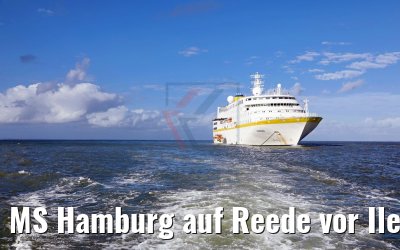 MS Hamburg auf Reede vor Ile Royale 07.02.2018 MS Hamburg auf Reede vor Ile Royale 07.02.2018