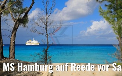 MS Hamburg auf Reede vor San Salvador, Bahamas 21.02.2018 MS Hamburg auf Reede vor San Salvador, Bahamas 21.02.2018