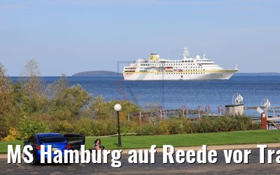 MS Hamburg auf Reede vor Traverse City 10.10.2019 MS Hamburg auf Reede vor Traverse City 10.10.2019