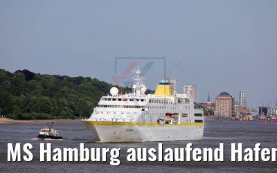 MS Hamburg auslaufend Hafen Hamburg 25.05.2018 MS Hamburg auslaufend Hafen Hamburg 25.05.2018