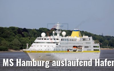 MS Hamburg auslaufend Hafen Hamburg 25.05.2018 MS Hamburg auslaufend Hafen Hamburg 25.05.2018