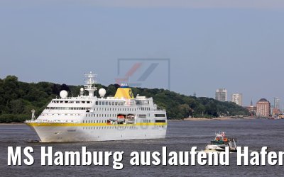 MS Hamburg auslaufend Hafen Hamburg 25.05.2018 MS Hamburg auslaufend Hafen Hamburg 25.05.2018