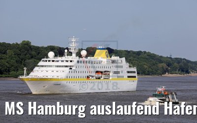 MS Hamburg auslaufend Hafen Hamburg 25.05.2018 MS Hamburg auslaufend Hafen Hamburg 25.05.2018