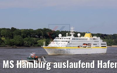 MS Hamburg auslaufend Hafen Hamburg 25.05.2018 MS Hamburg auslaufend Hafen Hamburg 25.05.2018