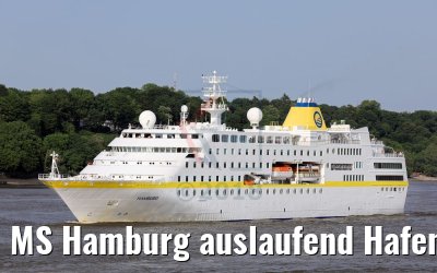 MS Hamburg auslaufend Hafen Hamburg 25.05.2018 MS Hamburg auslaufend Hafen Hamburg 25.05.2018