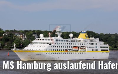 MS Hamburg auslaufend Hafen Hamburg 25.05.2018 MS Hamburg auslaufend Hafen Hamburg 25.05.2018