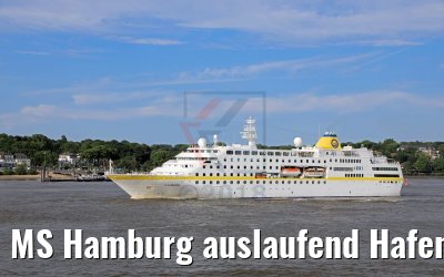 MS Hamburg auslaufend Hafen Hamburg 25.05.2018 MS Hamburg auslaufend Hafen Hamburg 25.05.2018