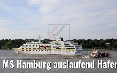 MS Hamburg auslaufend Hafen Hamburg 25.05.2018 MS Hamburg auslaufend Hafen Hamburg 25.05.2018