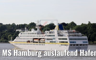 MS Hamburg auslaufend Hafen Hamburg 25.05.2018 MS Hamburg auslaufend Hafen Hamburg 25.05.2018