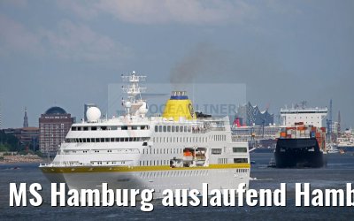 MS Hamburg auslaufend Hamburg 28.05.2016 MS Hamburg auslaufend Hamburg 28.05.2016